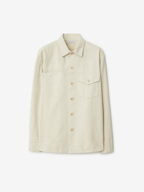 Burberry Panelled Cotton Shirt