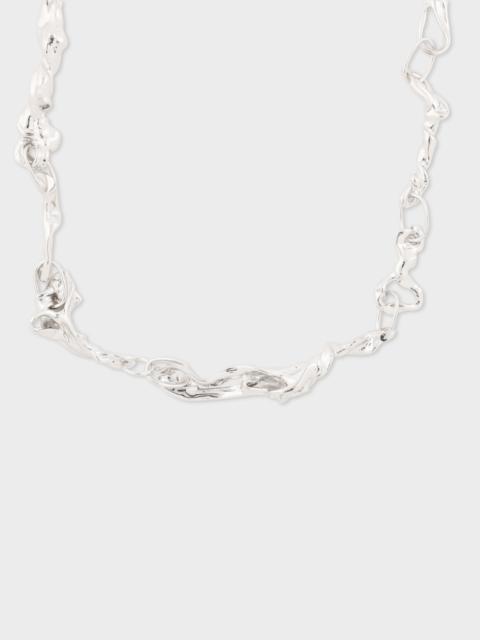 Paul Smith 'Treacle' Rhodium Necklace by Completedworks