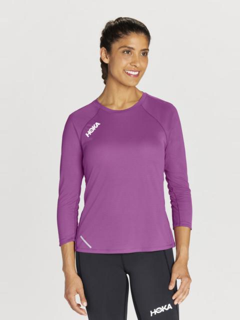 HOKA Women's Glide 3/4 Sleeve