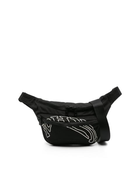 Y-3 logo-embroidered belt bag