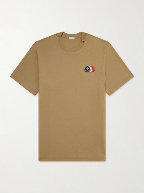 Moncler Logo-Appliquéd Cotton-Jersey T-Shirt