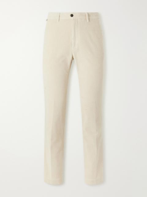 SLOWEAR Straight-Leg Cotton-Blend Corduroy Trousers