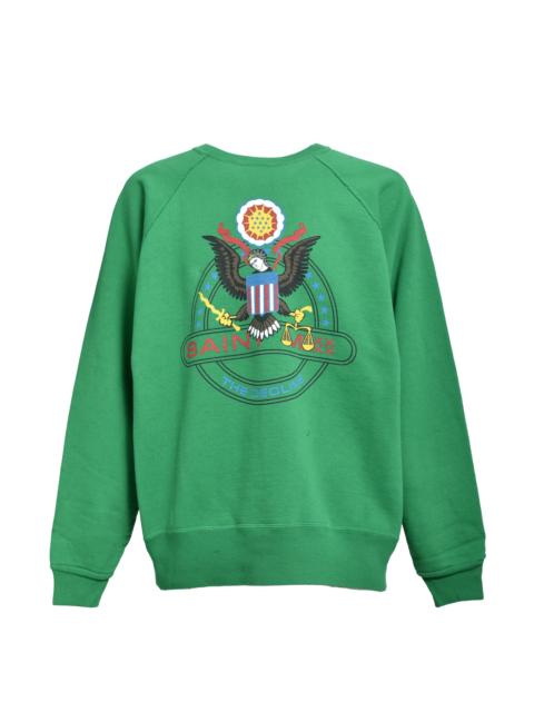 SAINT M×××××× CRW NECK SWET/THE DECLINE / GRN