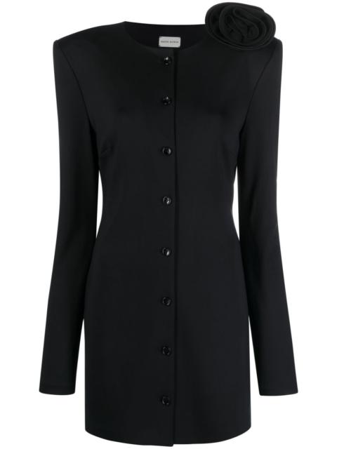 MAGDA BUTRYM floral appliqué minidress