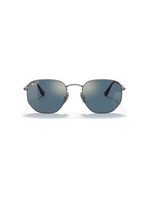 Ray-Ban RB8148 Hexagonal Titanium