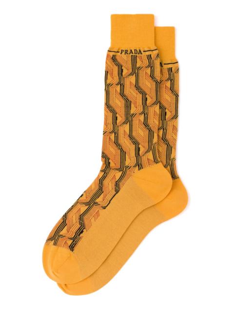 Prada Superfine wool ankle socks