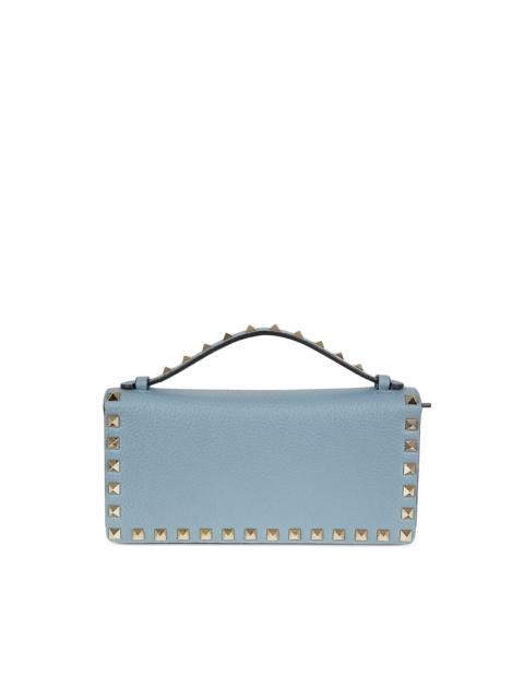 Valentino Rockstud leather clutch bag