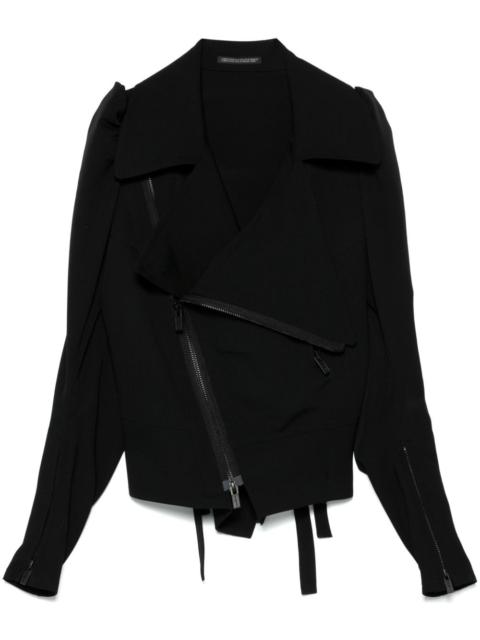 Yohji Yamamoto wool biker jacket