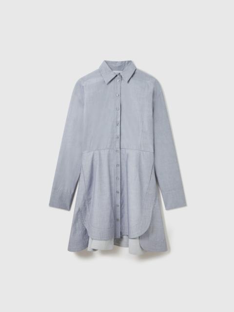 Stella McCartney Fitted Chambray Shirt Dress