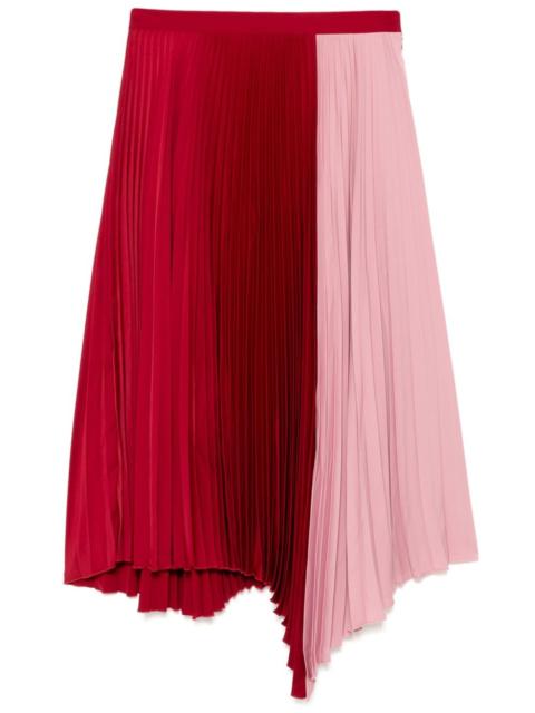 Maison Kitsuné fully pleated midi skirt