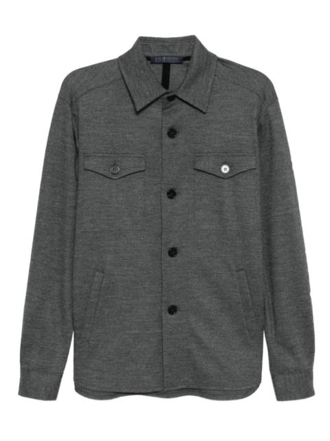 Harris Wharf London wool shirt jacket