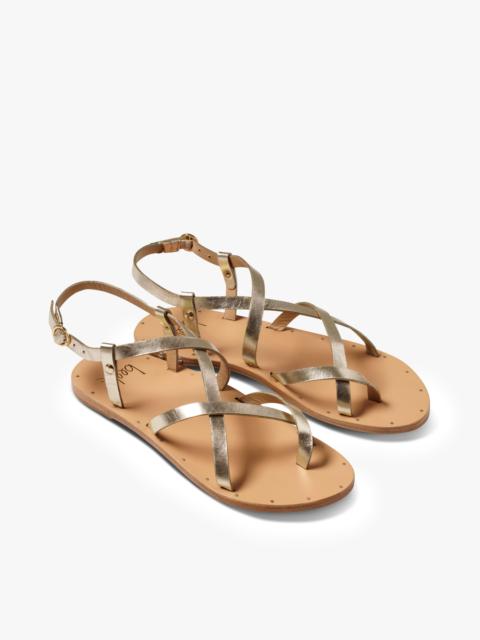 beek Linnet Leather Toe-Ring Sandal