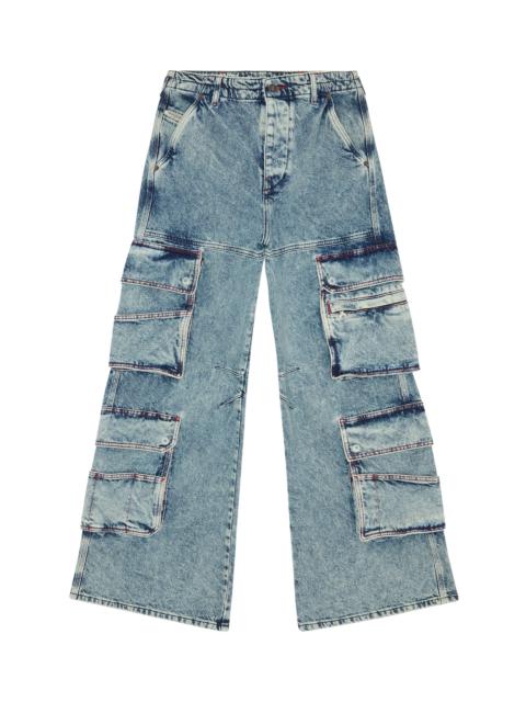 Diesel D-SIRE 0EMAN STRAIGHT JEANS