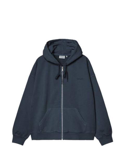 Carhartt WIP zip-fastening hooded sweatshirt