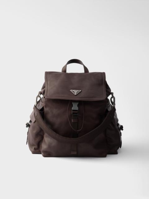 Prada Prada Explore leather backpack