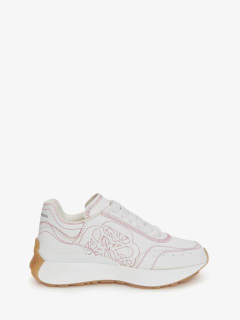 Alexander McQueen Women's Sprint Runner in White