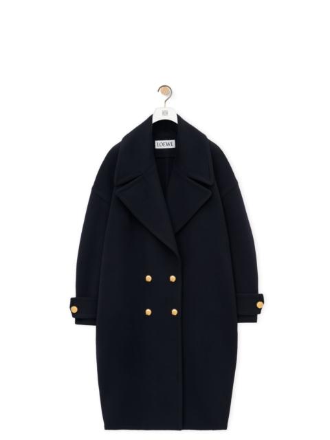 Loewe Pebble coat in wool