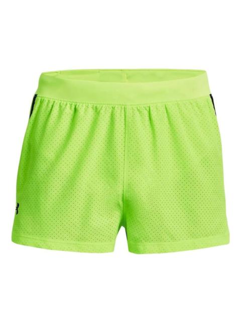 Under Armour Under Armour Launch Split 3 inch Running Shorts 'Neon Green' 1377813-369