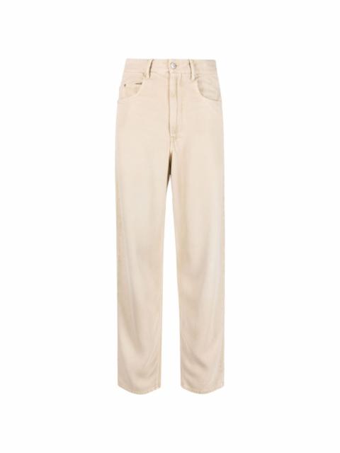 straight-leg trousers