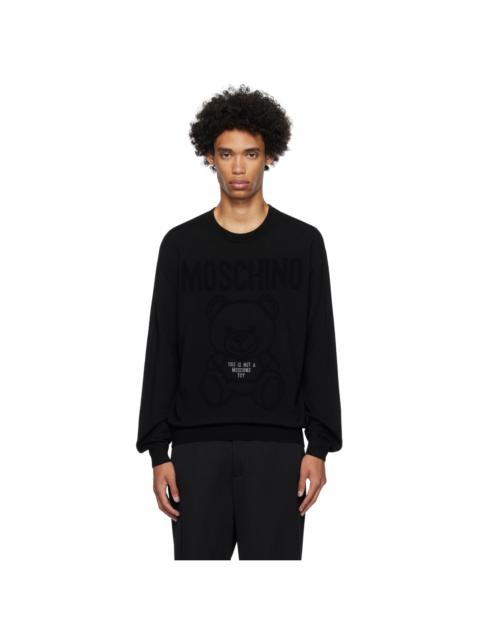 Moschino 곰 처녀 모직 스웨터