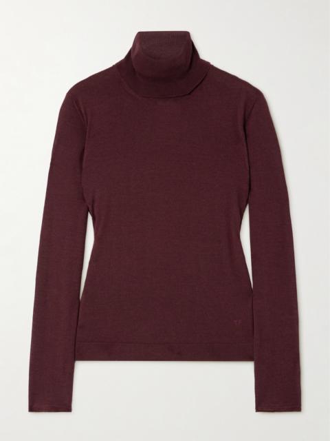 TOM FORD Cashmere And Silk-blend Turtleneck Sweater