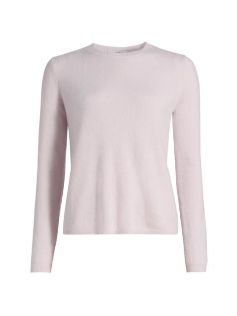 CO Women's Crewneck Rib-Knit Cashmere-Silk Sweater - Orchid Ice