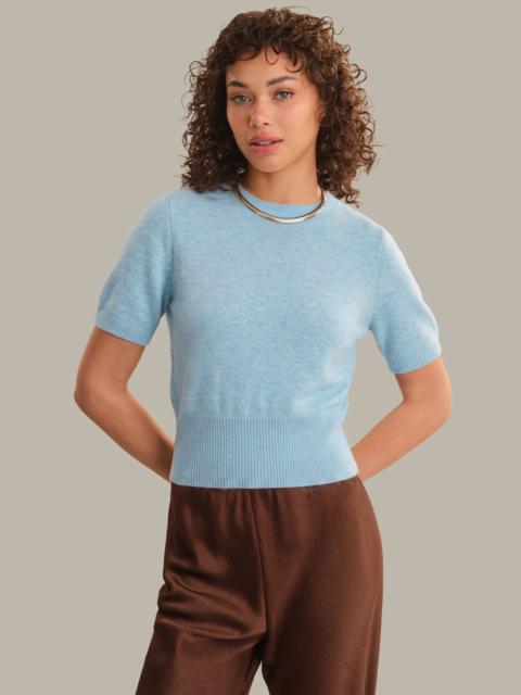 525 america Andie Short Sleeve Sweater Tee