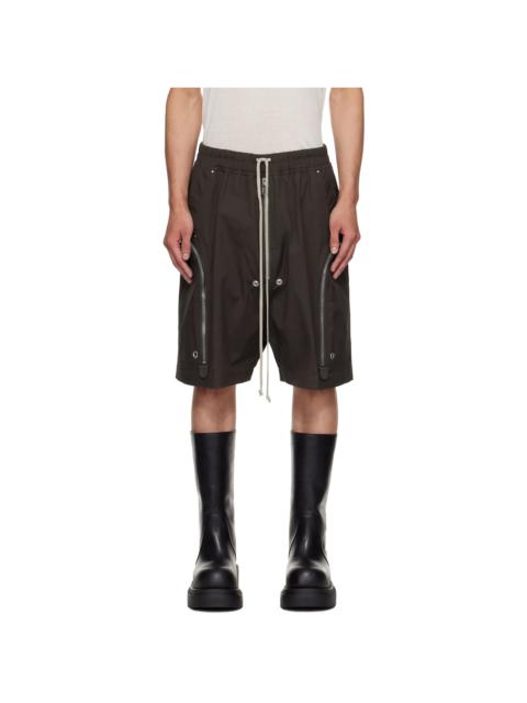 Rick Owens Gray Concordians Bauhaus Bela Shorts