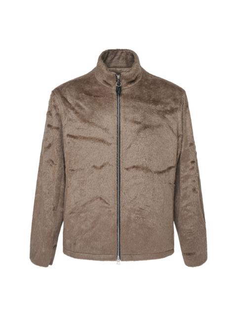 SOLID HOMME Shaggy Faux Fur Blouson