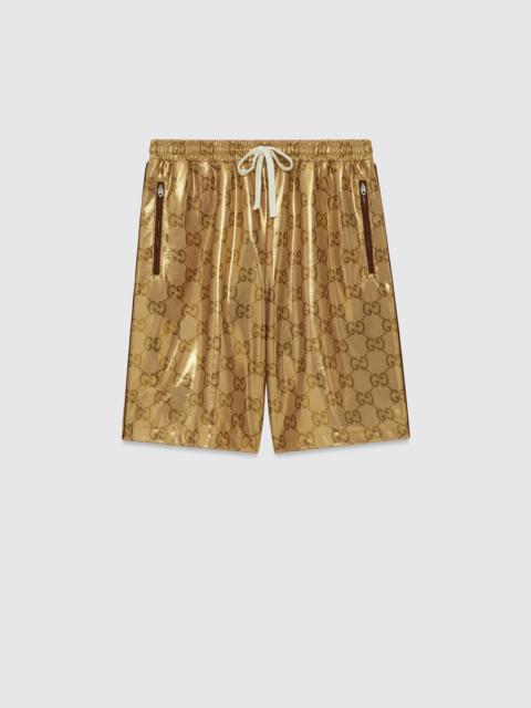 GUCCI Gucci Pineapple GG canvas shorts | REVERSIBLE