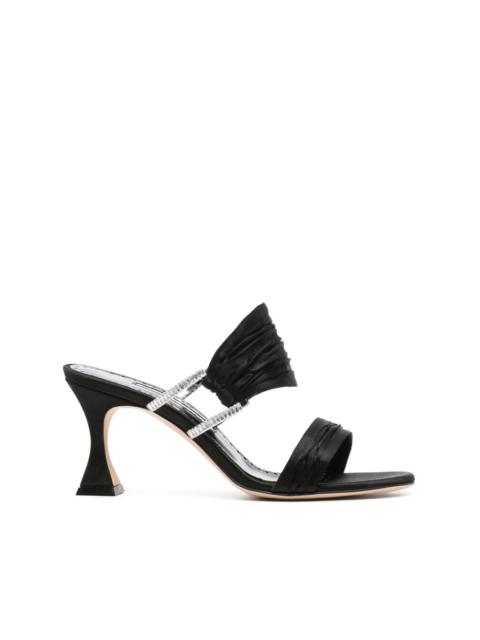 Manolo Blahnik Chinap 70mm satin mules