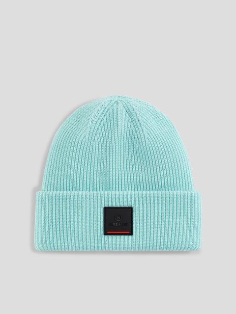 BOGNER Tarek Knit hat in Ice blue