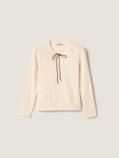 Miu Miu Cotton T-shirt