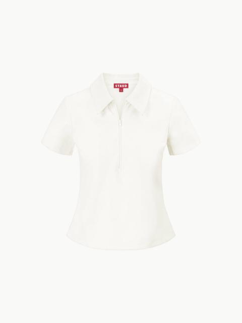 STAUD LONNIE TOP IVORY