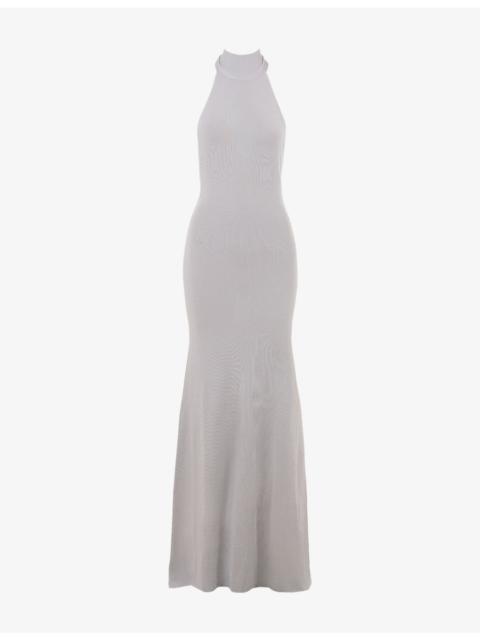 House of CB Nova Halterneck Knitted Maxi Dress