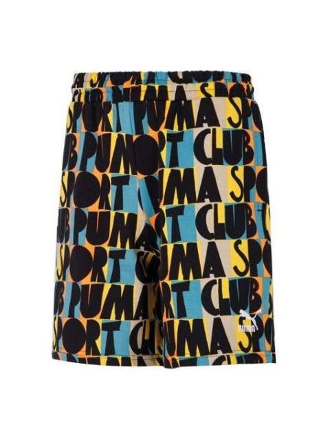 PUMA HC All Over Print Shorts 'Multicolor' 535405-01