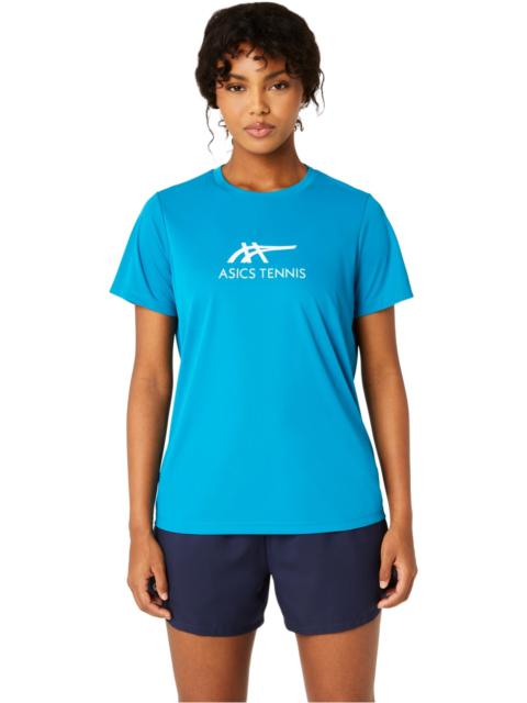 Asics WOMEN'S COURT TENNIS GRAPHIC TEE