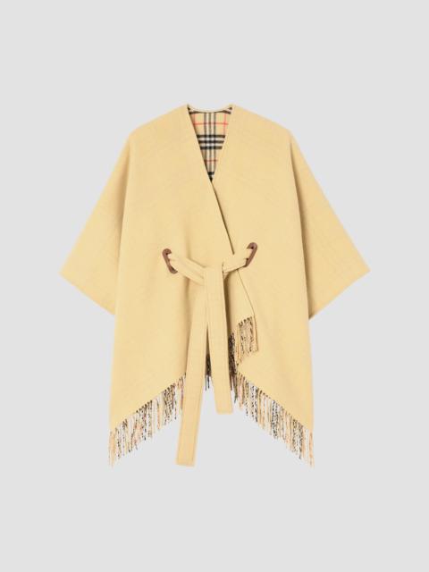 Burberry Women's Tay Wool Cape - Sand