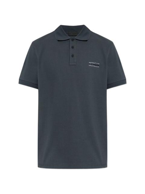 Moncler logo-detail polo shirt