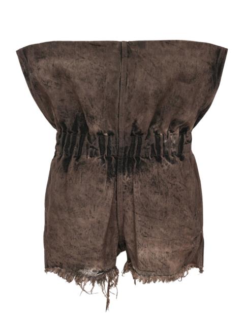Rick Owens Crater Dust Wash Shorts