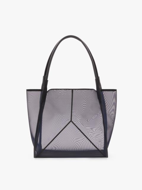 Victoria Beckham Victoria Tote Bag Large In Navy Mesh