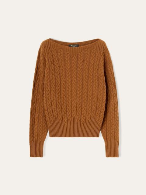 Boat-Neck Sweater