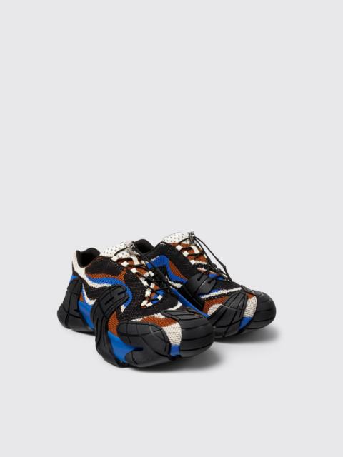 CAMPERLAB Blue-Black Textile Sneakers