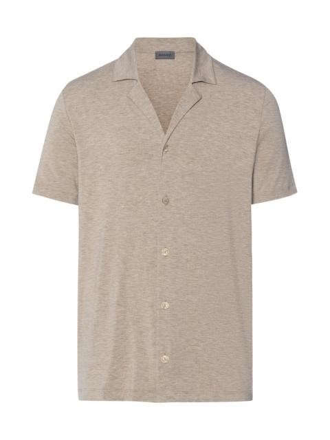 HANRO Casuals Notch Collar Button Front Shirt
