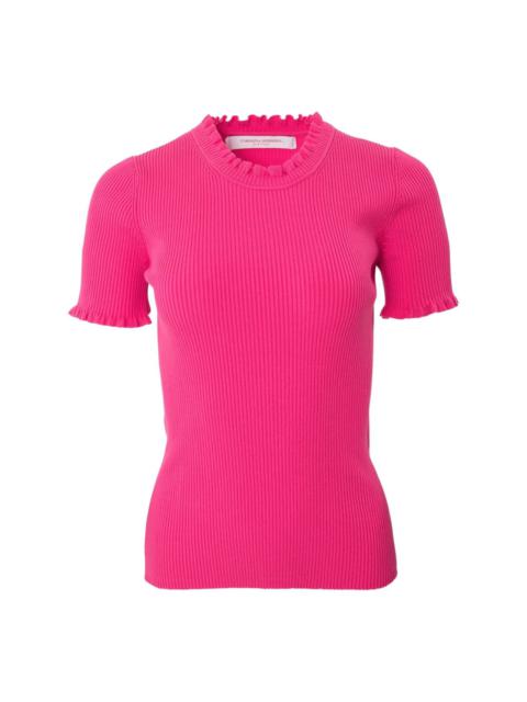 CAROLINA HERRERA ribbed knitted top