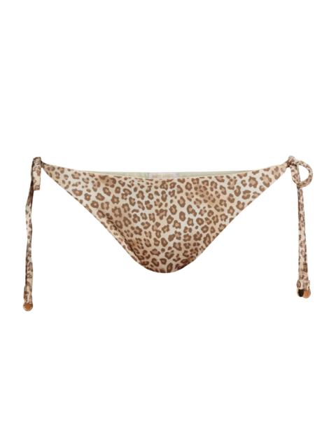 RAMY BROOK Women's Benni Leopard Print Bikini Bottom - Light Leopard