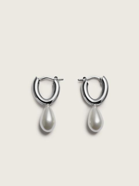 Simone Rocha Pearl Hoop Earrings