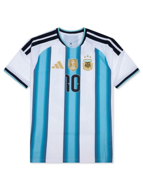 adidas Originals ARGENTINA 26 MESSI HOME AUTHENTIC JERSEY - WHITE