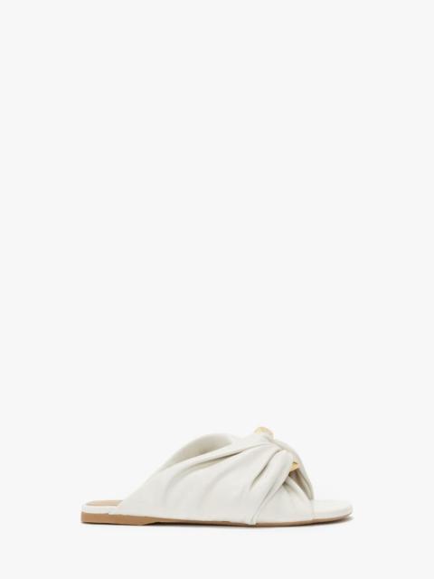 JW Anderson CORNER LEATHER FLATS