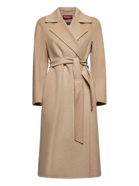 Max Mara belted-wrap coat